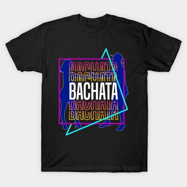 Sensual Bachata Dance Couple Dancing T-Shirt by Primo Style